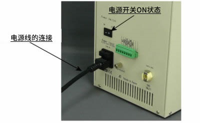 RRDE-3A电源线的连接 RRDE-3A电源线的连接