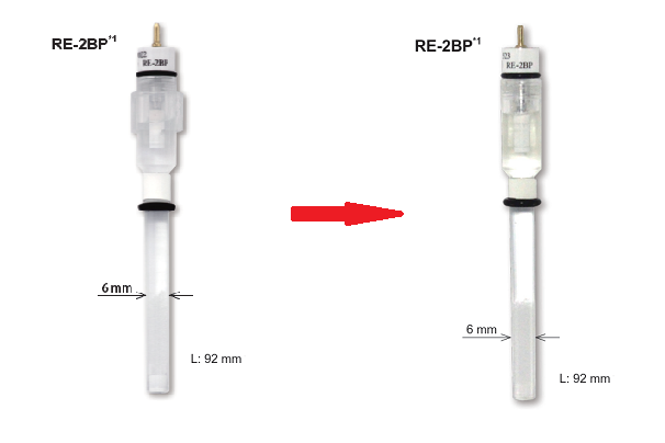 RE-2BP 甘汞参比电极产品更新 RE-2BP 甘汞参比电极产品更新
